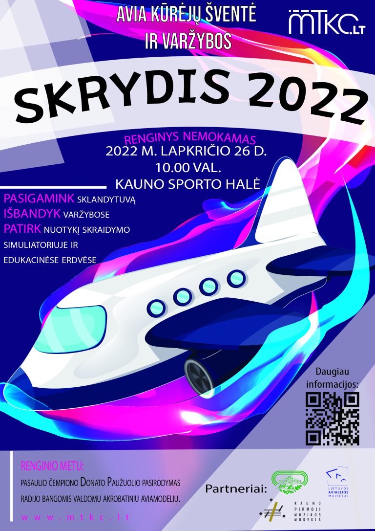Read more about the article VARŽYBOS „SKRYDIS 2022“