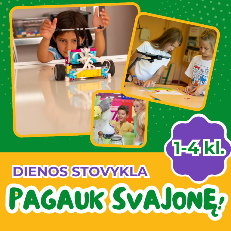 Read more about the article KVIEČIAME Į STOVYKLĄ!