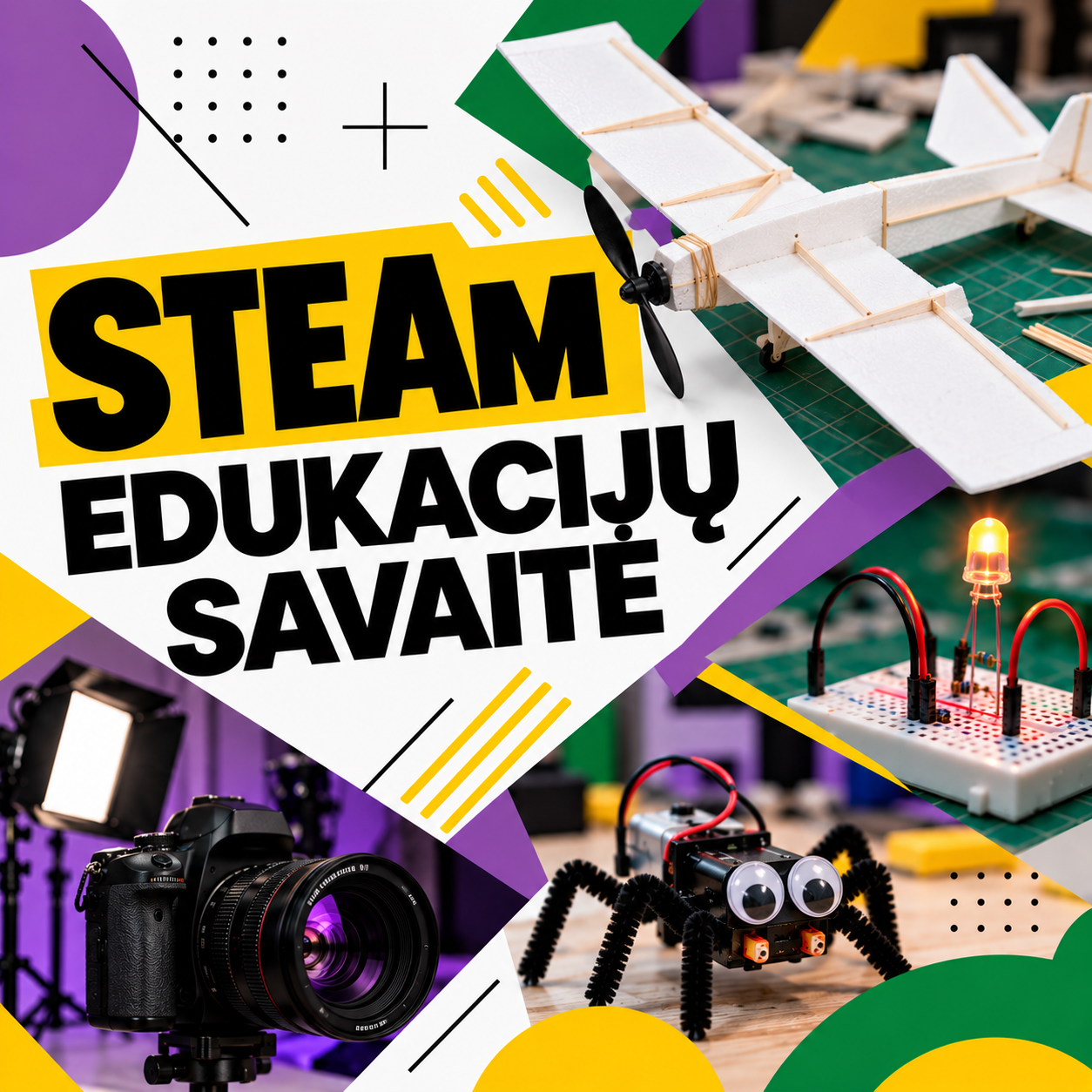 You are currently viewing STEAM edukacijų savaitė – kviečiame registruotis!